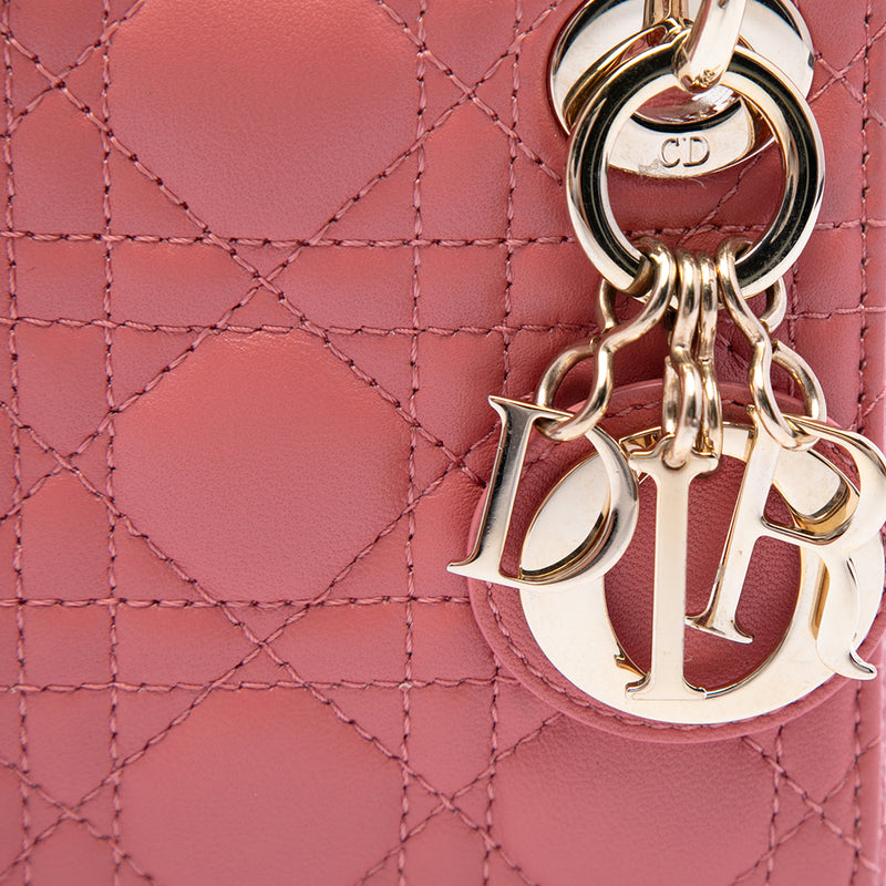Micro Lambskin Cannage Lady Dior - Image 5