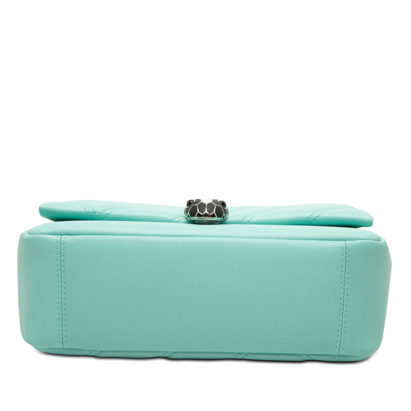 Small Leather Serpenti Cabochon Crossbody - Image 3