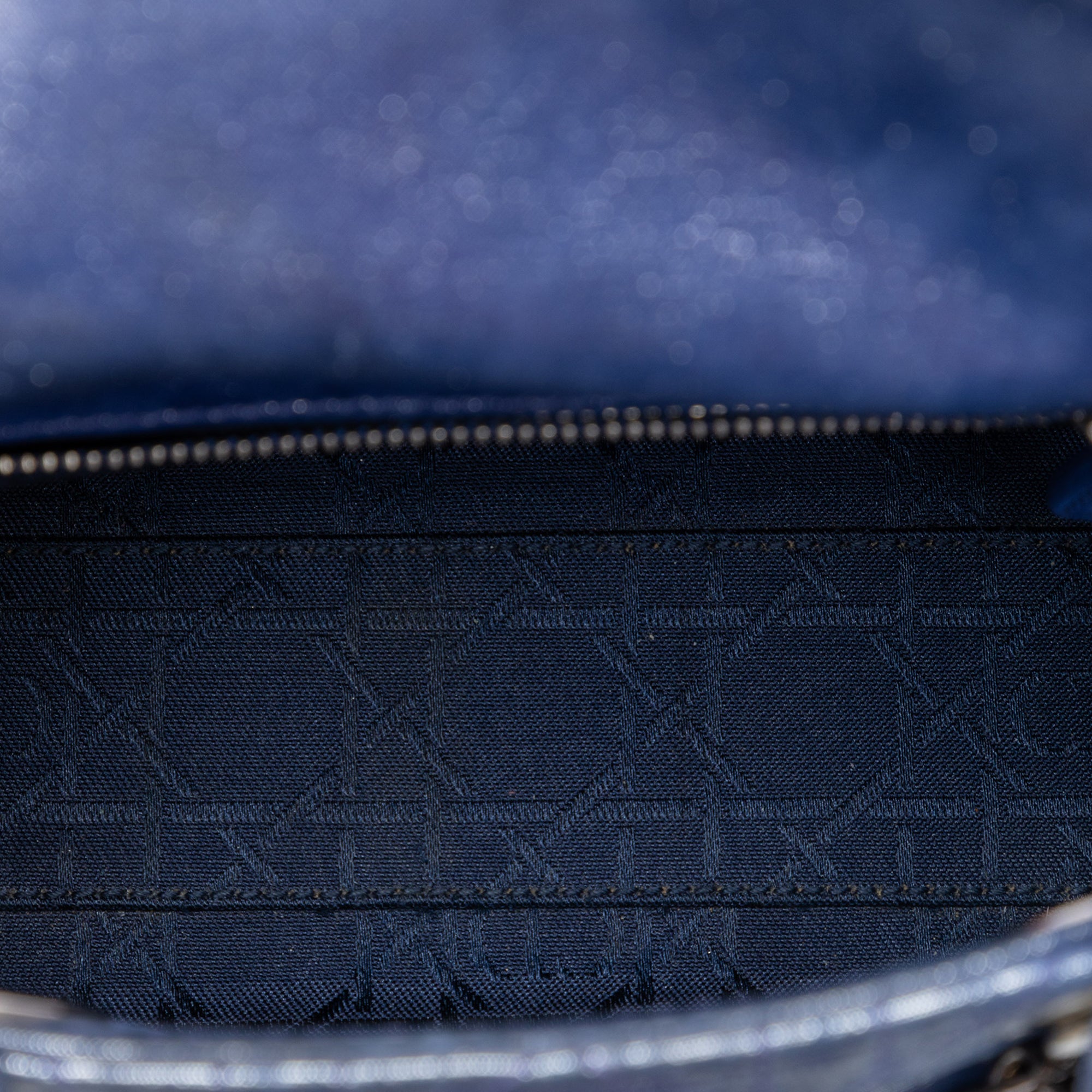 Mini Iridescent Lambskin Cannage Lady Dior - Image 4
