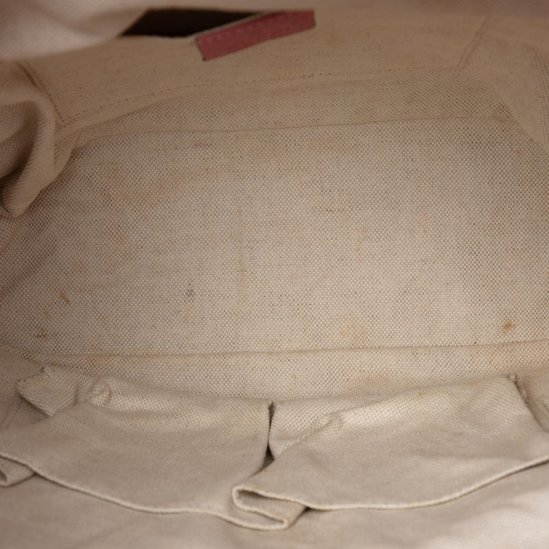 Leather Bamboo Tassel Backpack - Image 4