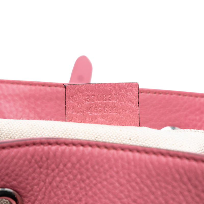 Leather Bamboo Tassel Backpack - Image 5
