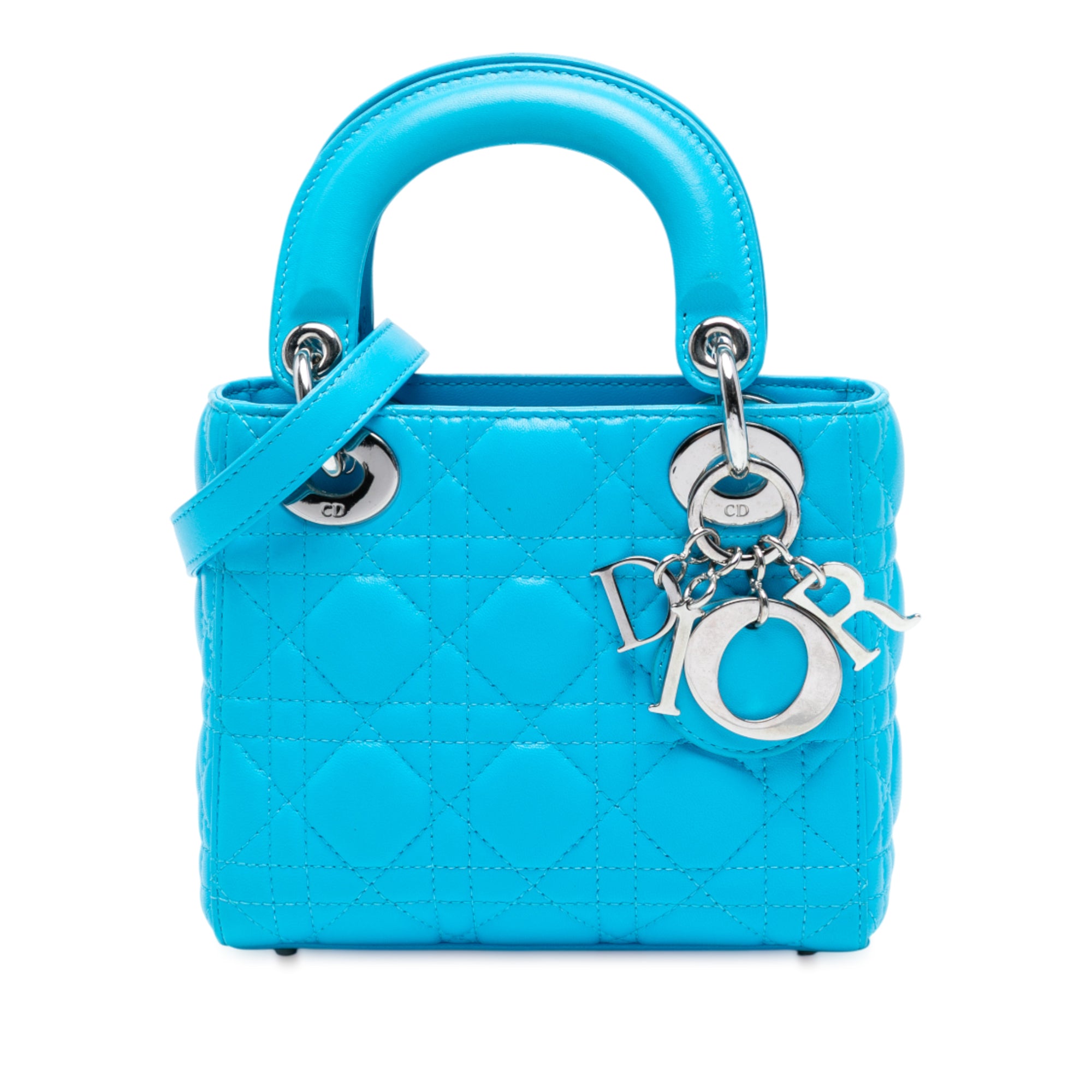 Mini Lambskin Cannage Lady Dior - Image 1
