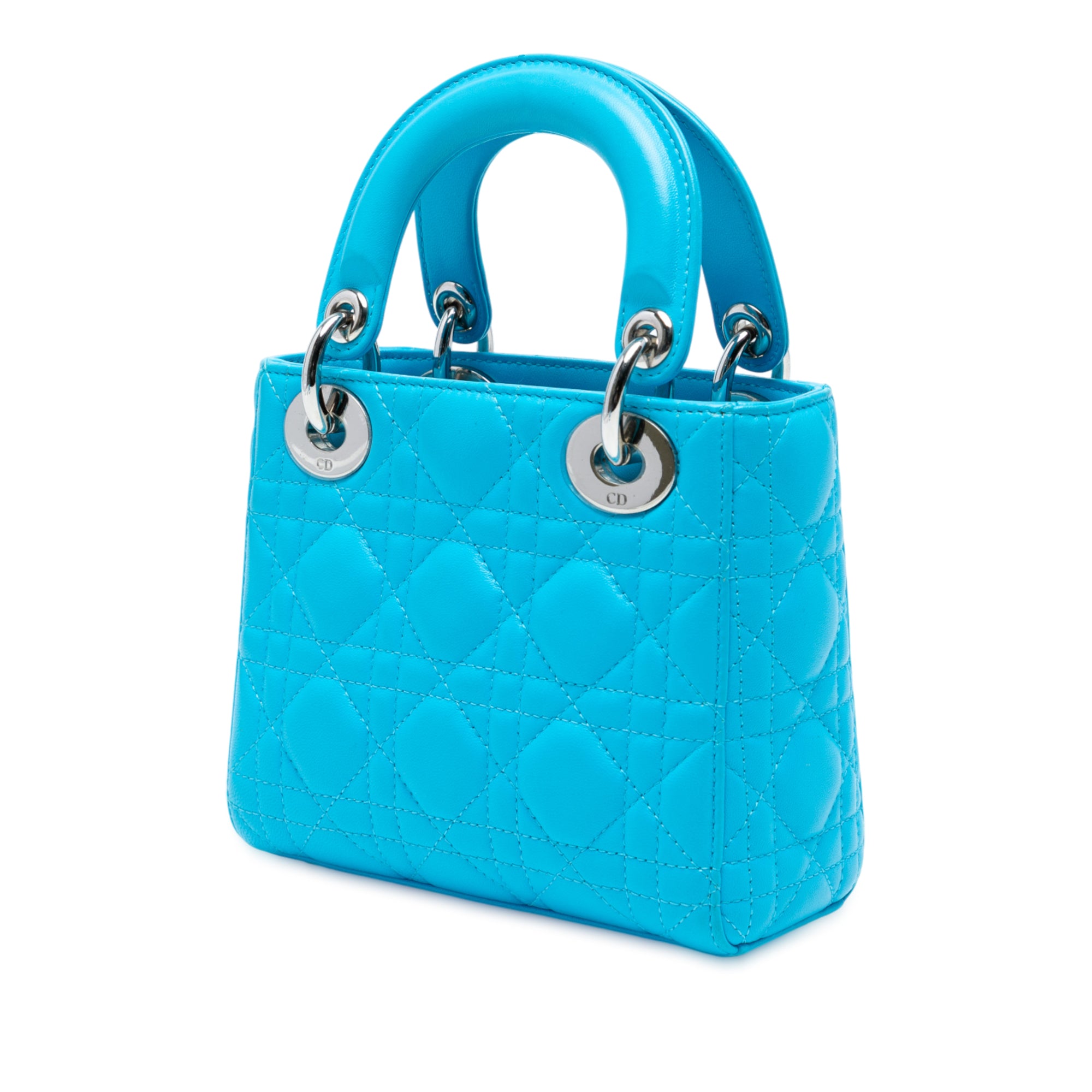 Mini Lambskin Cannage Lady Dior - Image 2