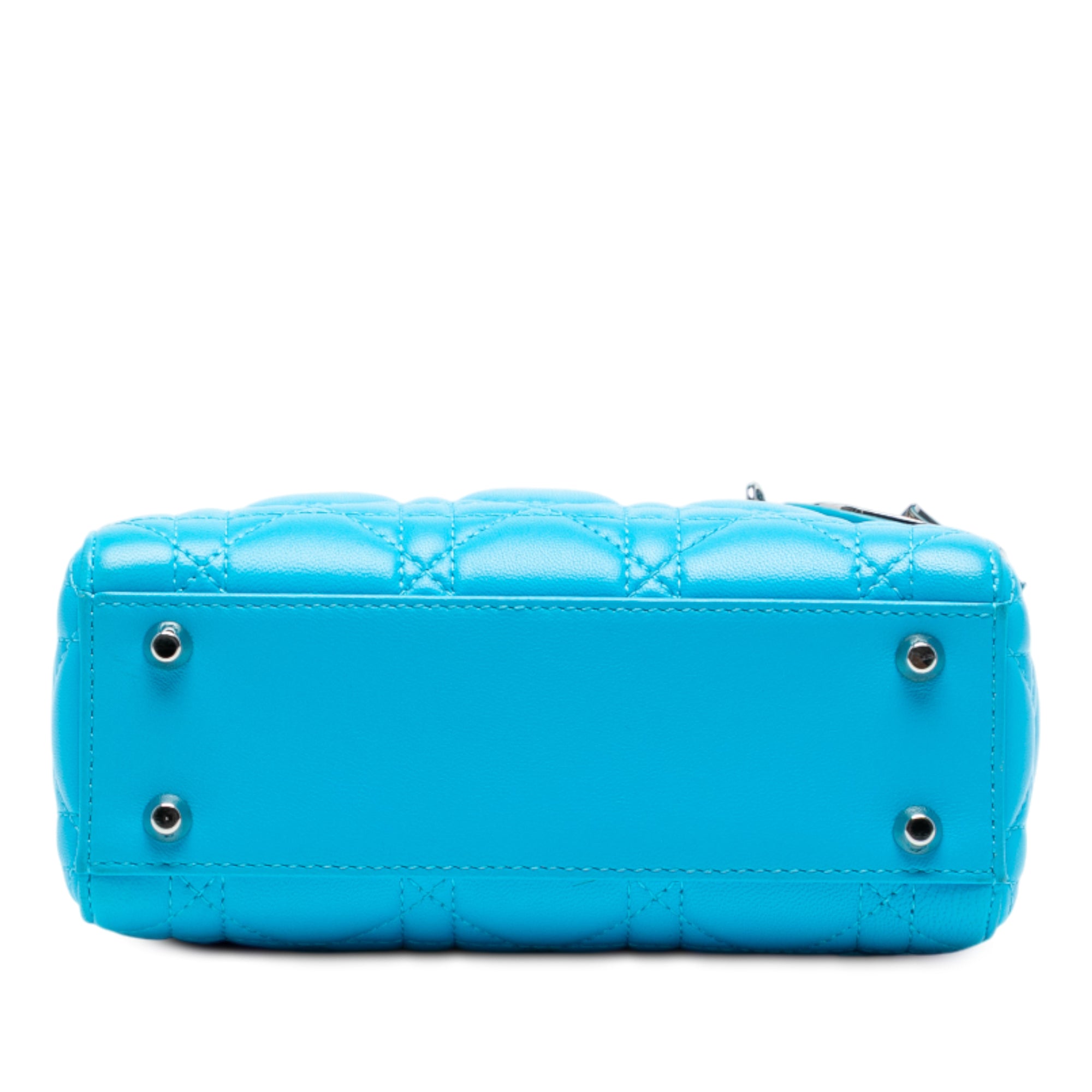 Mini Lambskin Cannage Lady Dior - Image 3