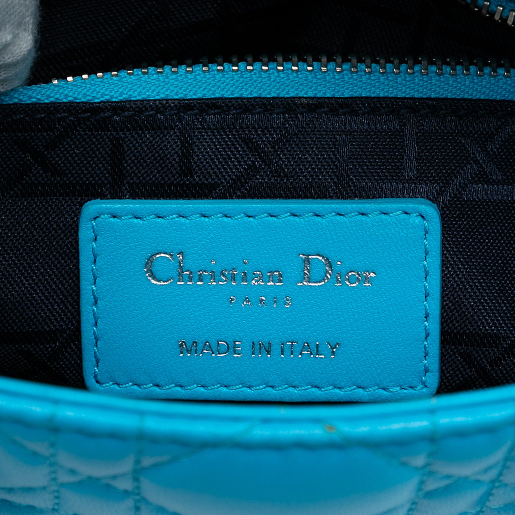 Mini Lambskin Cannage Lady Dior - Image 5