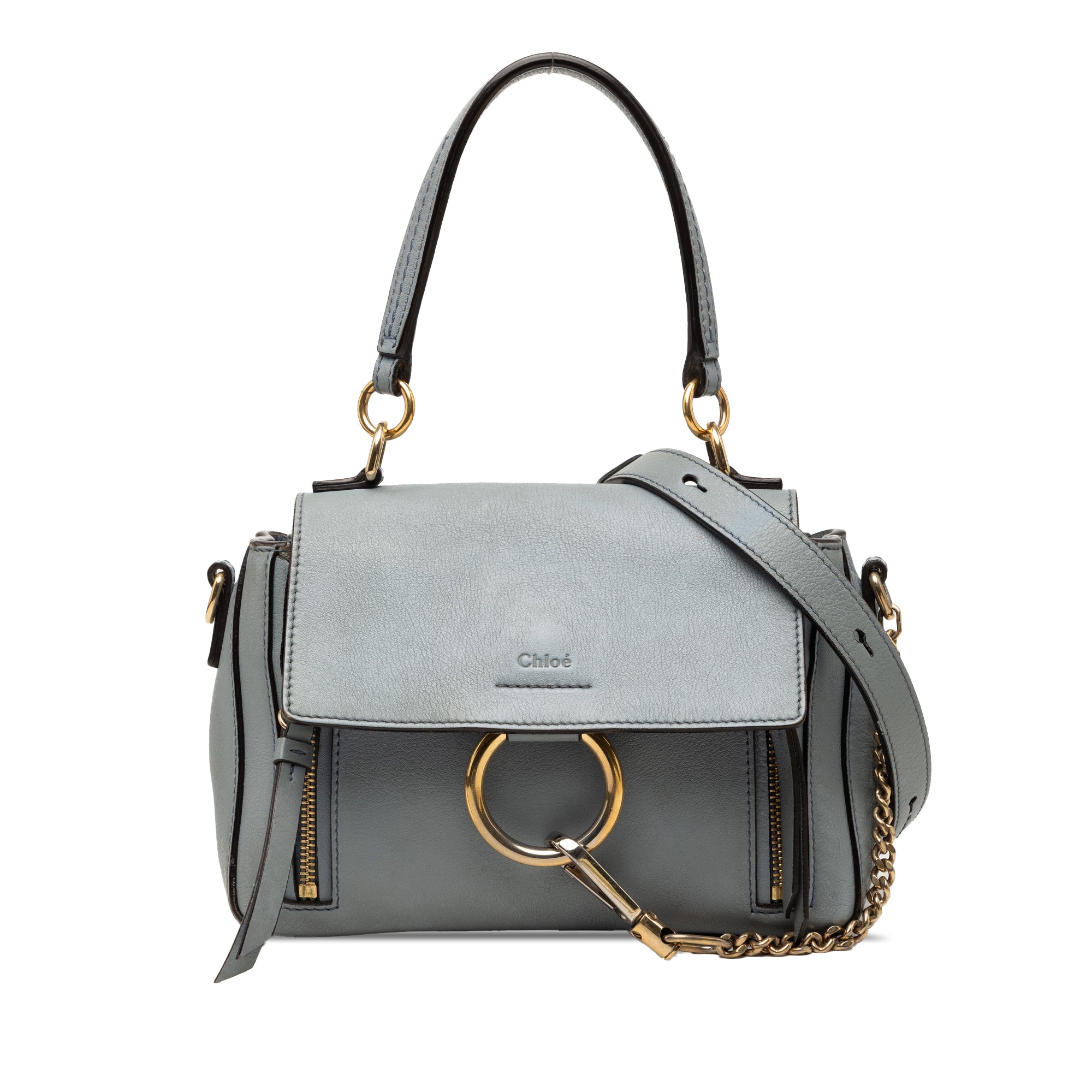 Mini Leather Faye Day Satchel - Image 1