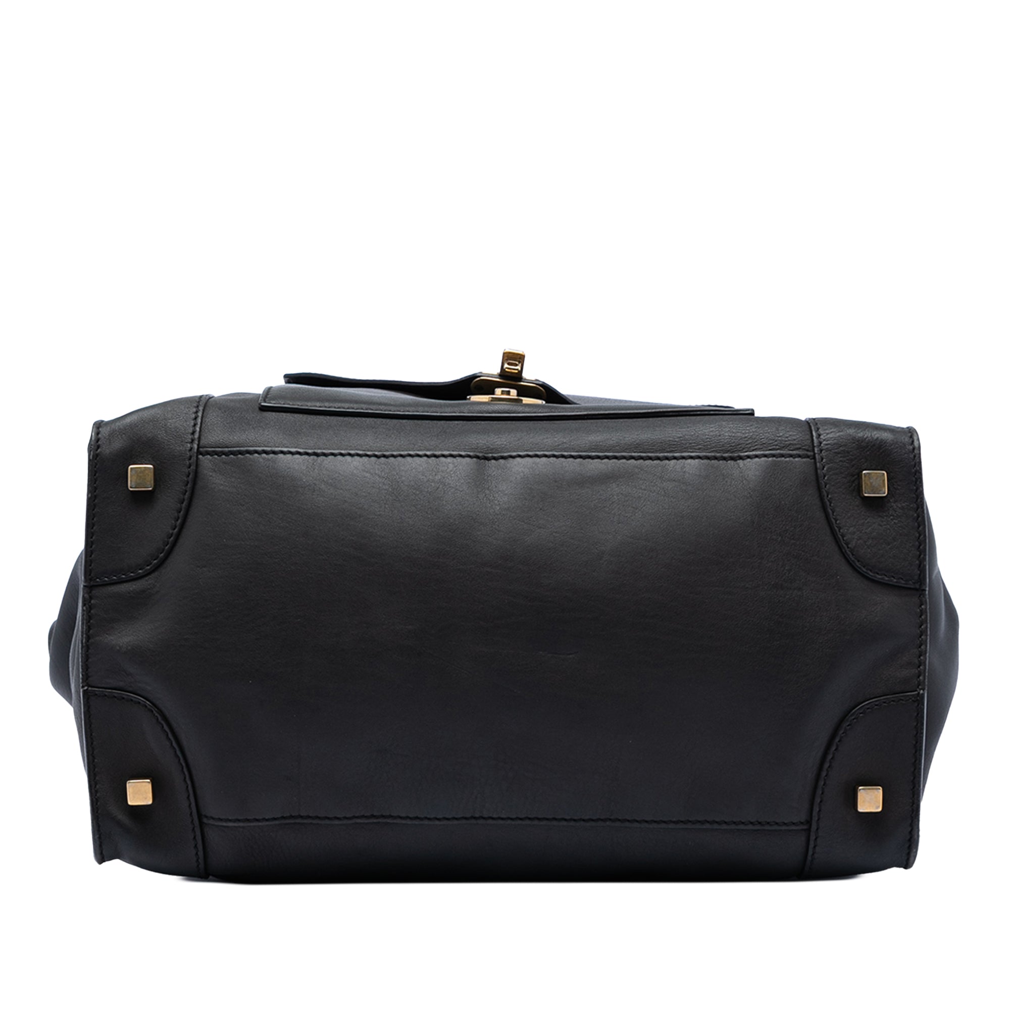 Leather Envelope Luggage Tote - Image 3