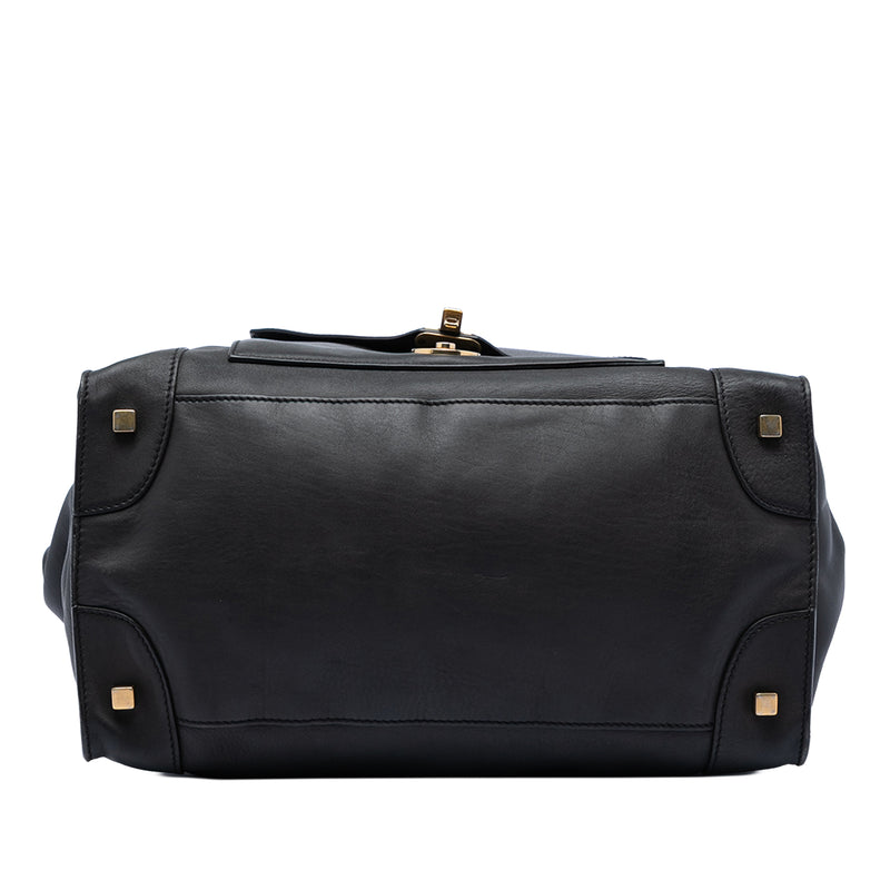 Leather Envelope Luggage Tote - Image 3