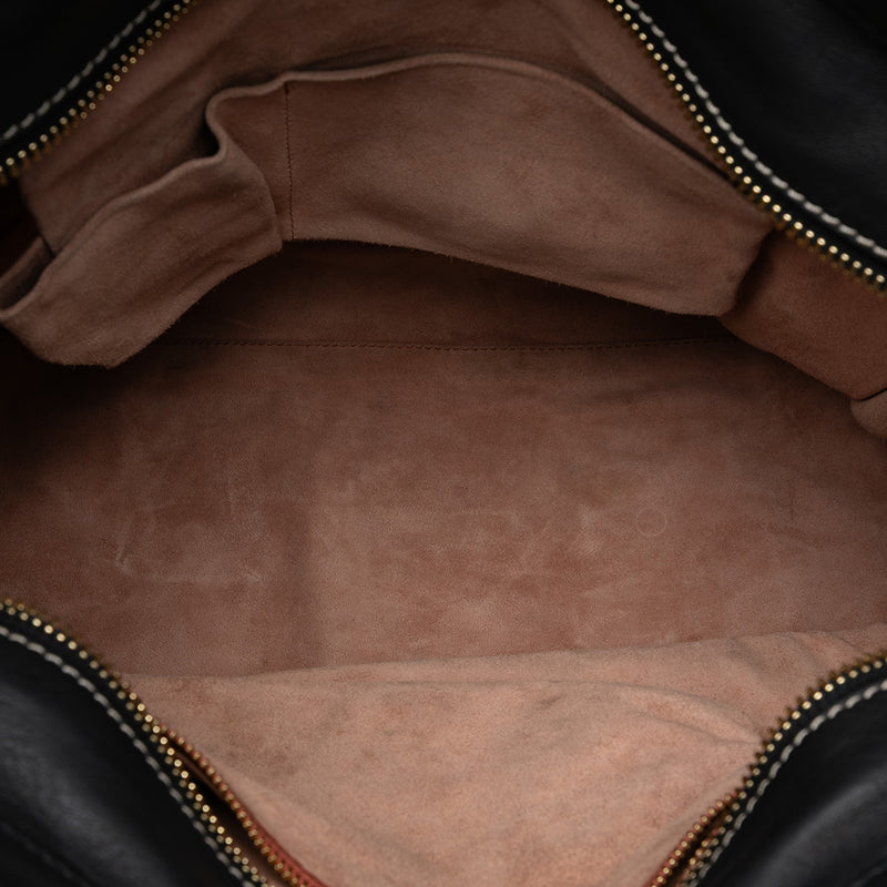 Leather Envelope Luggage Tote - Image 4