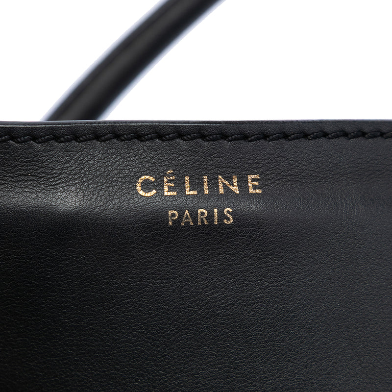 Leather Envelope Luggage Tote - Image 5