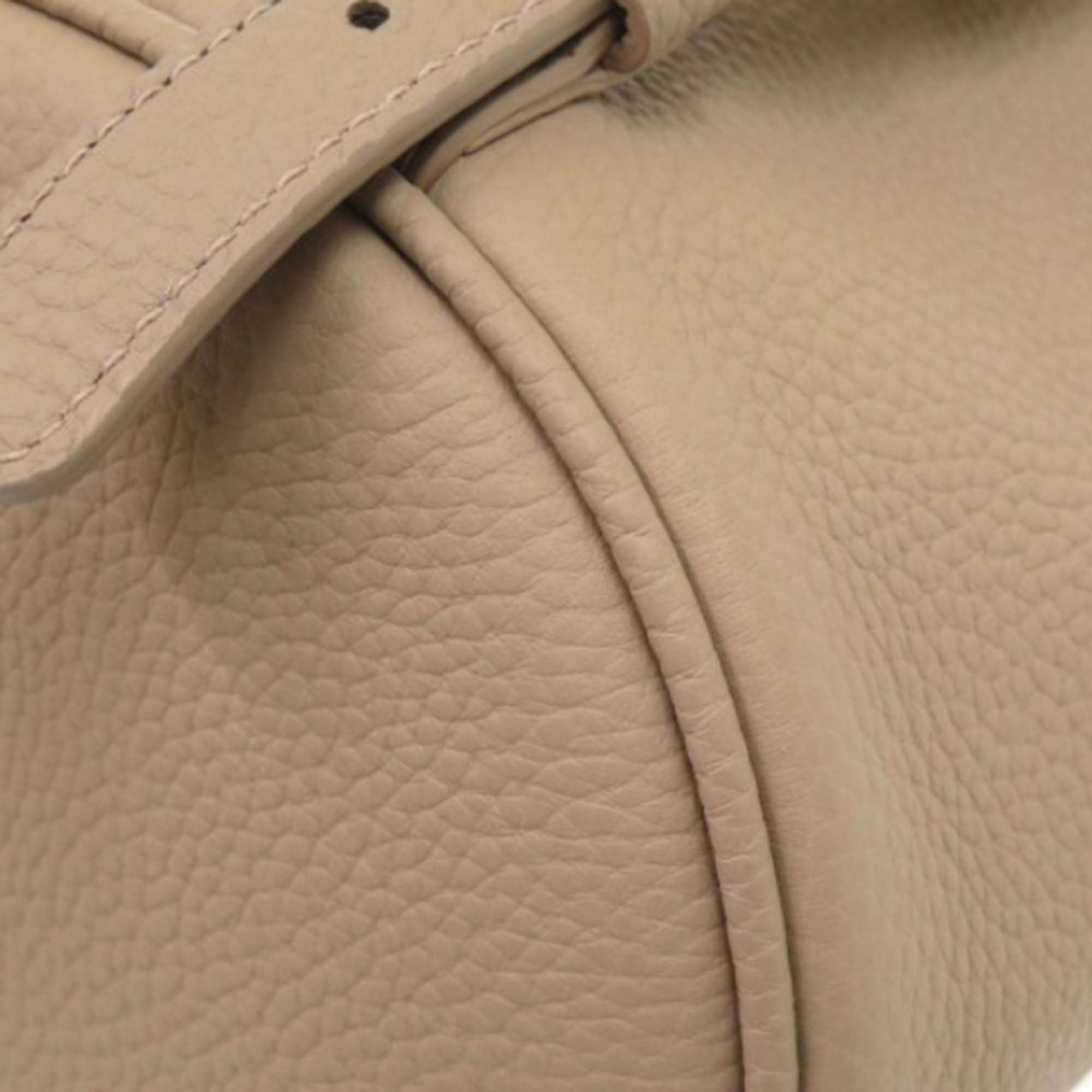 Grained Calfskin Extra Drawstring Backpack - Image 9