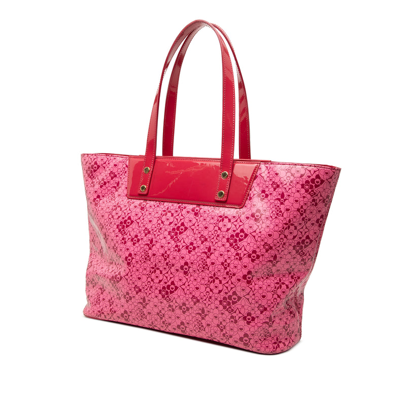 Takashi Murakami Coated Canvas Cosmic Blossom Tote PM - Image 2