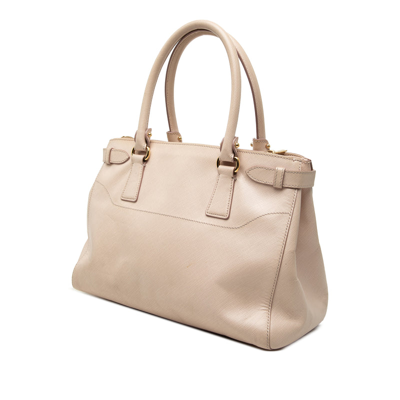 Medium Leather Gancini Beky Satchel - Image 2