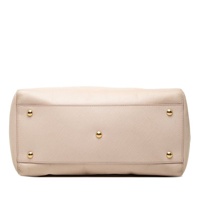 Medium Leather Gancini Beky Satchel - Image 3