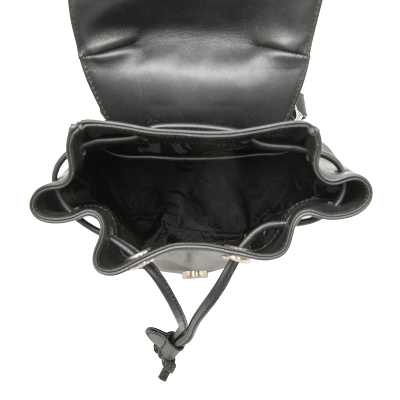 Leather Double Gancini Backpack - Image 4