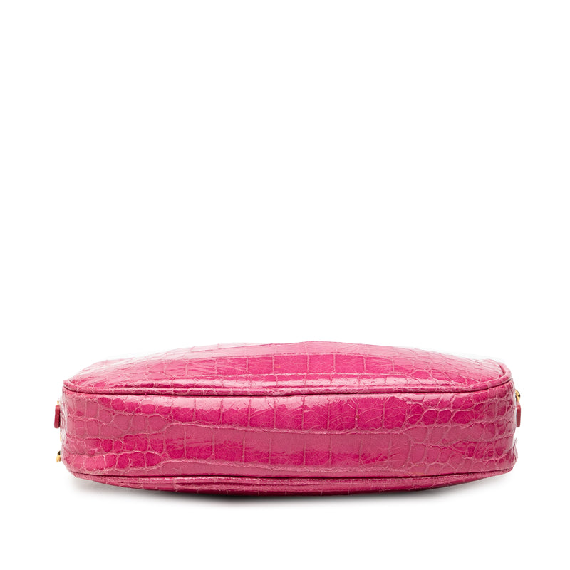 Croc Embossed Patent Crossbody - Image 3