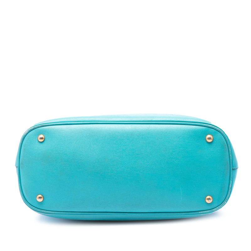 Leather Bright Bit Satchel - Image 3
