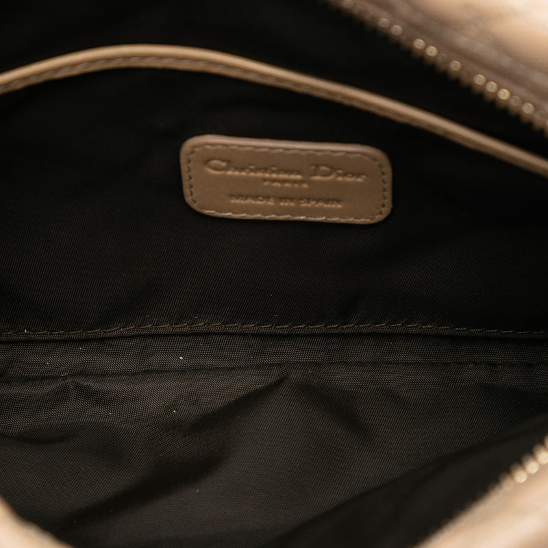 Coated Canvas Cannage Lady Dior Panarea Clutch - Image 4