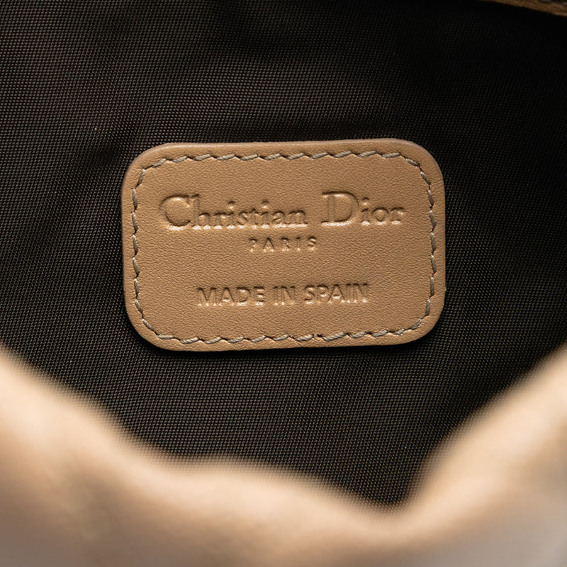 Coated Canvas Cannage Lady Dior Panarea Clutch - Image 5