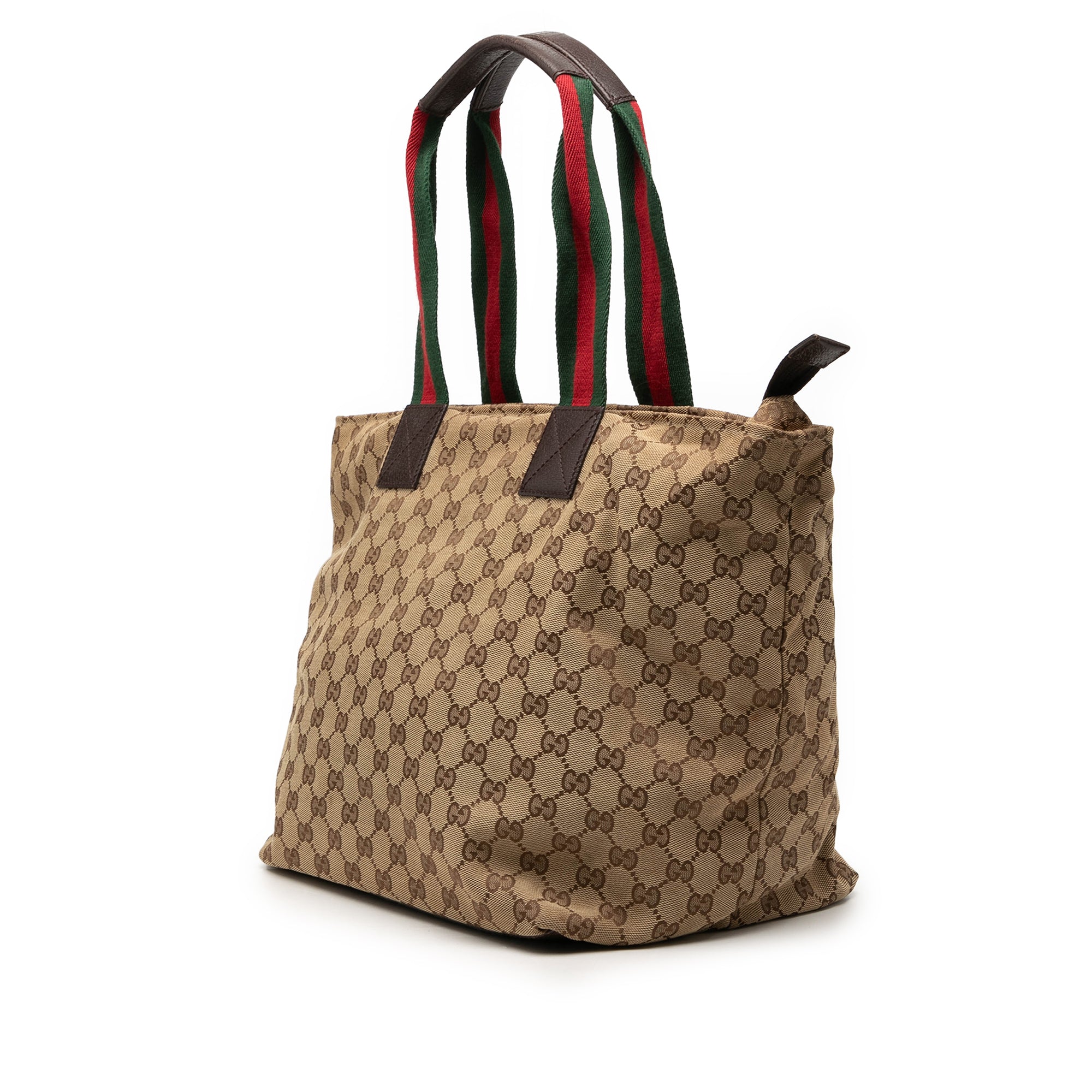 GG Canvas Web Tote - Image 2