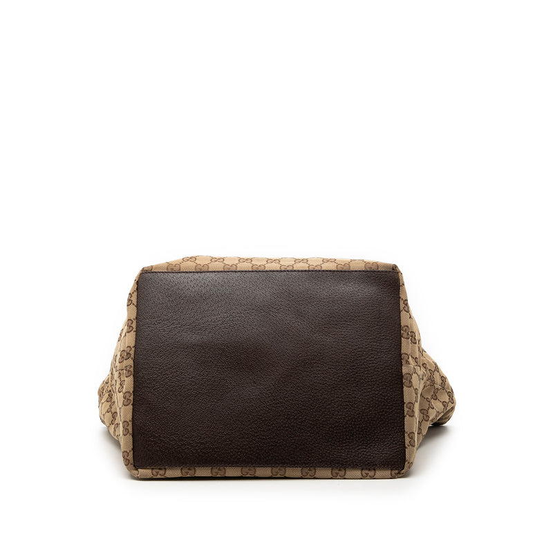 GG Canvas Web Tote - Image 3