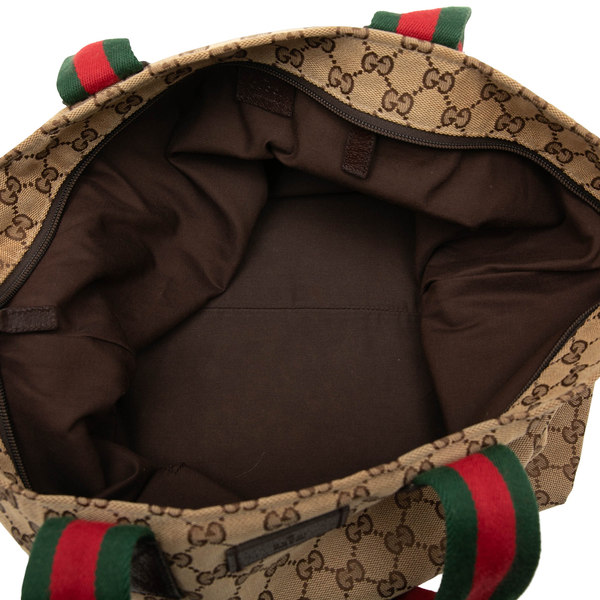 GG Canvas Web Tote - Image 4
