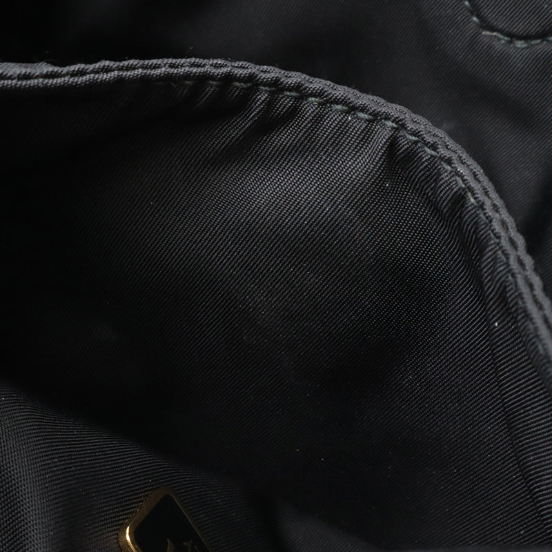 Mini Padded Re Nylon Bow Satchel - Image 5