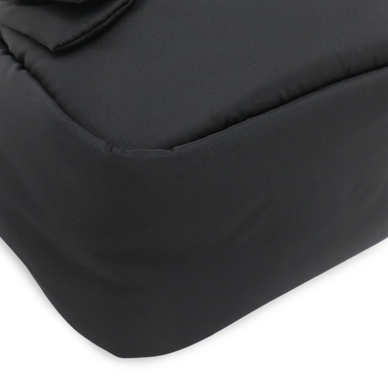 Mini Padded Re Nylon Bow Satchel - Image 6