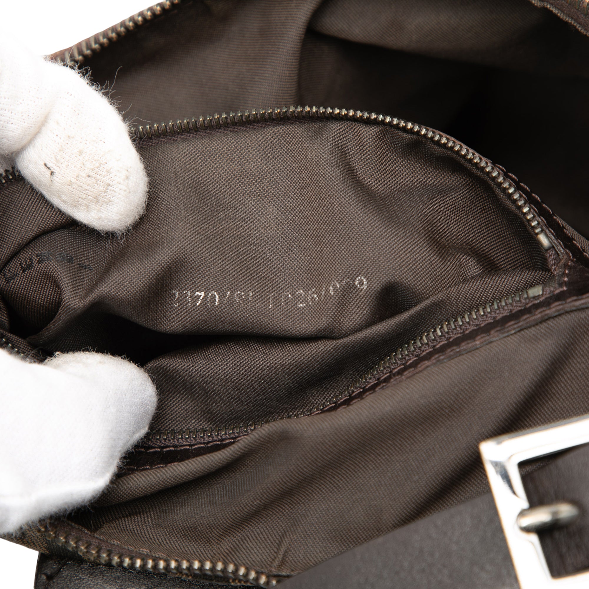 Zucca Canvas Shoulder Bag - Image 6