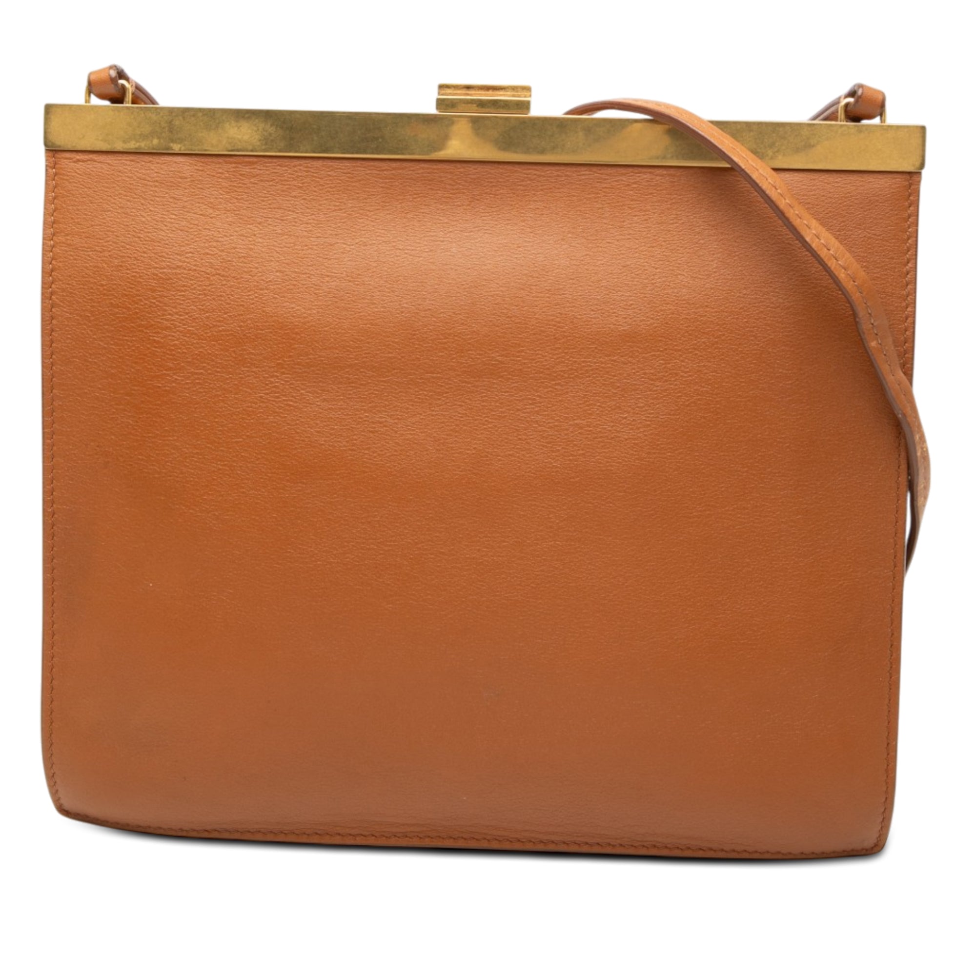 Mini Leather Clasp Crossbody - Image 1