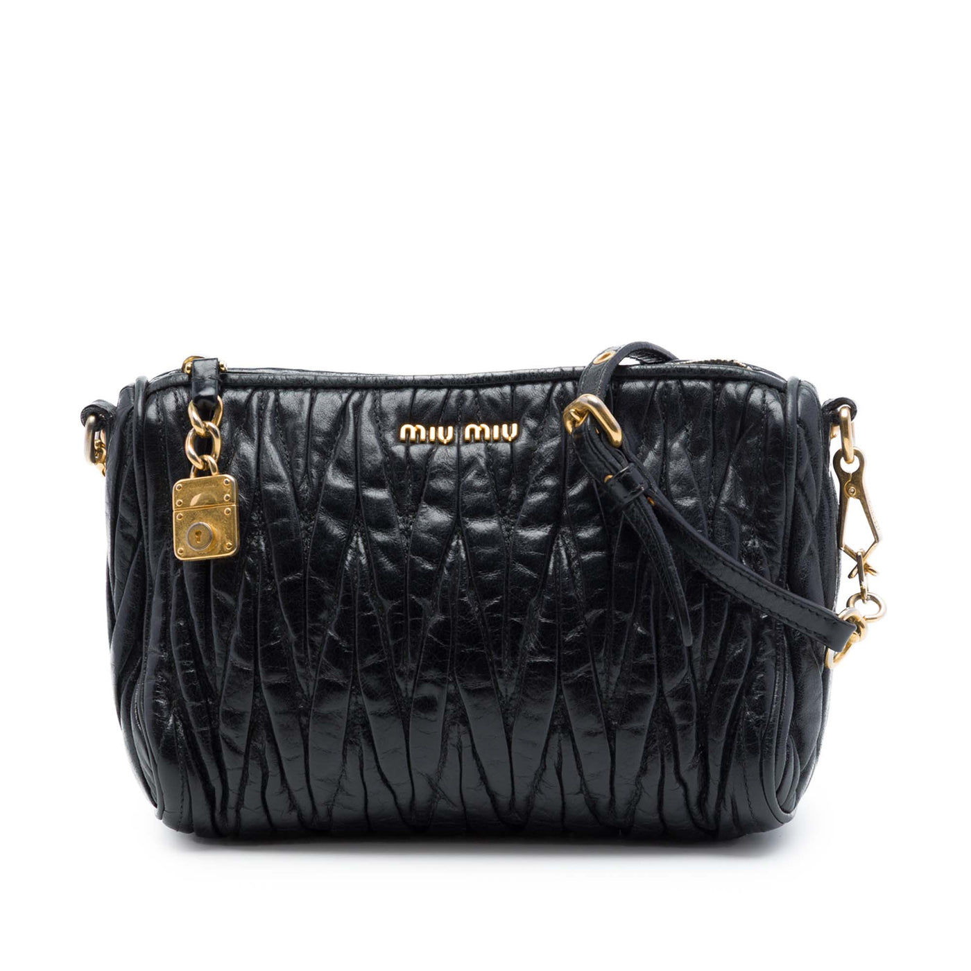 Matelasse Nappa Lux Charm Shoulder Bag - Image 1