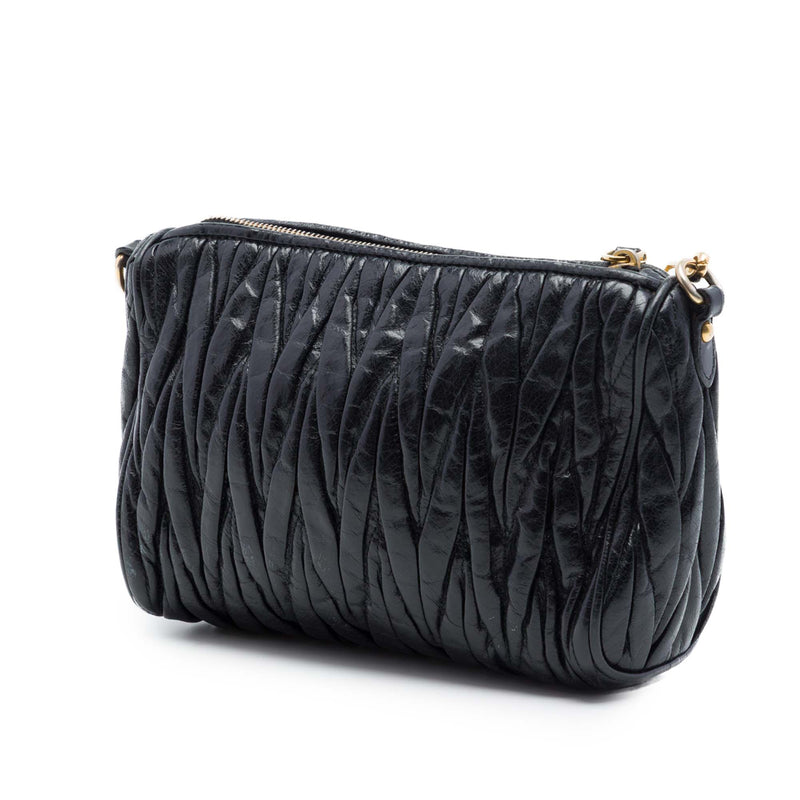 Matelasse Nappa Lux Charm Shoulder Bag - Image 2