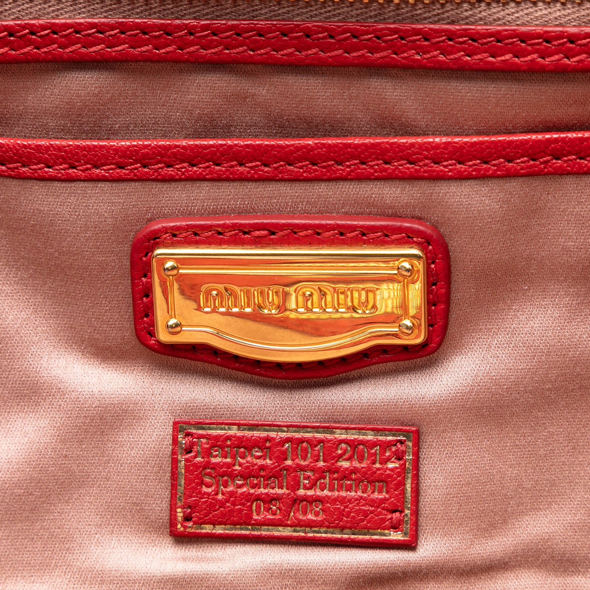 Nappa Turn Lock Frame Top Handle Bag - Image 5