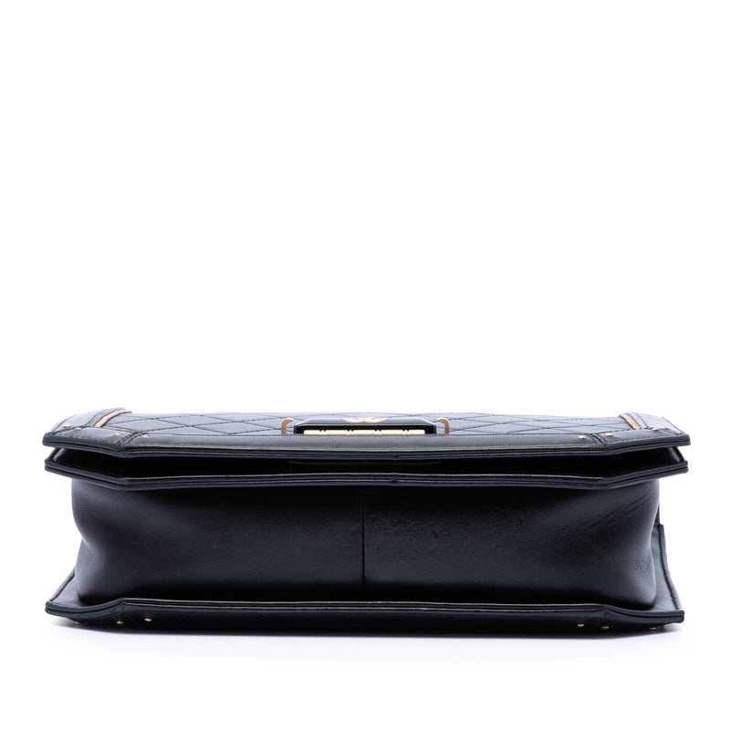 Quilted Calfskin Octagon CC Clasp Flap - Image 3