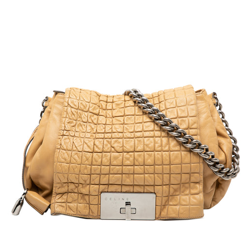 Lambskin Watch Me Gauffre Flap Shoulder Bag - Image 1