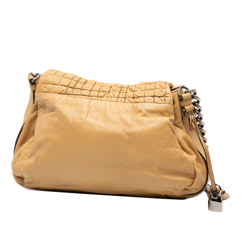 Lambskin Watch Me Gauffre Flap Shoulder Bag - Image 2