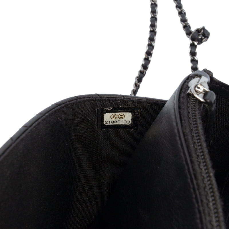Chevron Lambskin Boy Wallet on Chain - Image 6