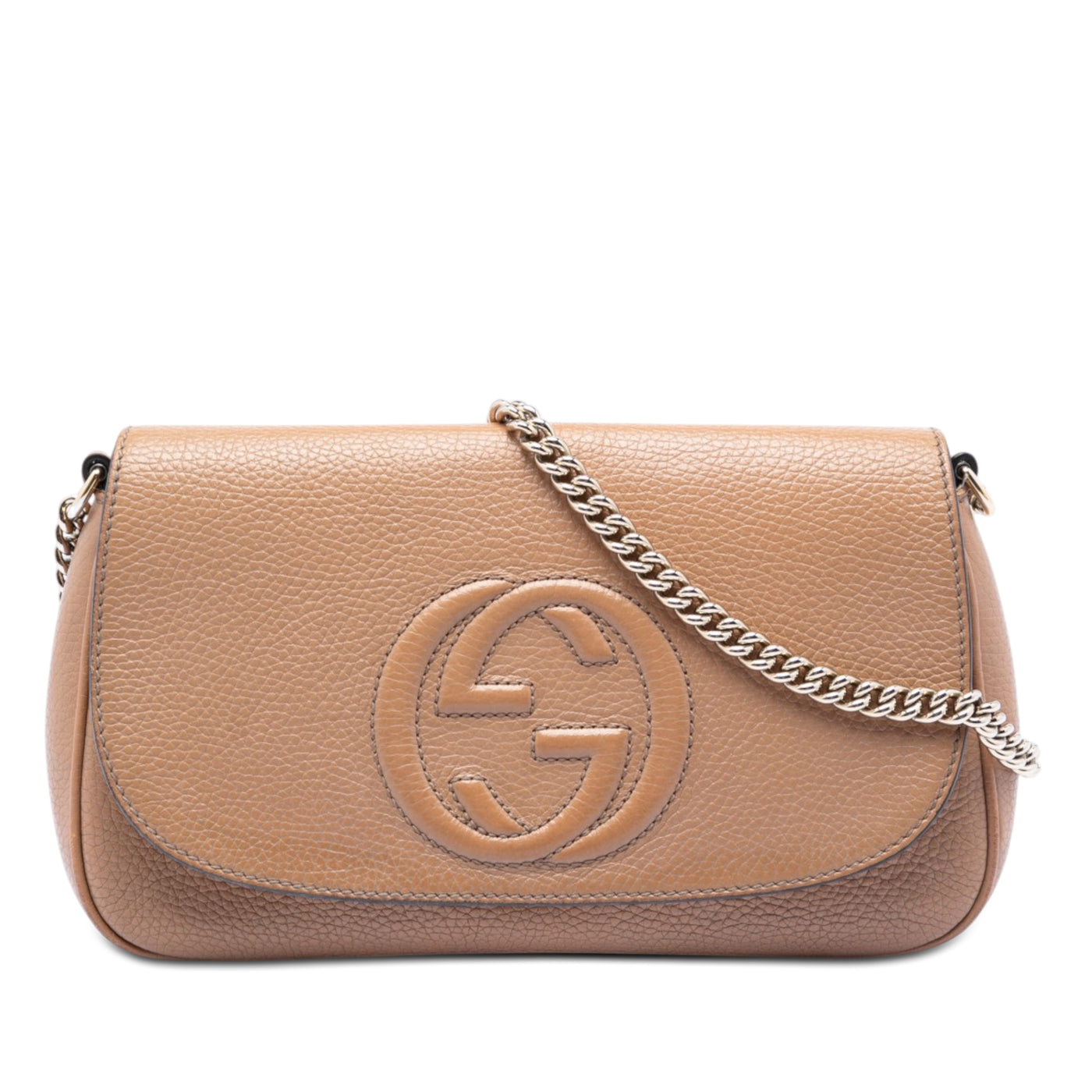 Medium Calfskin Soho Chain Flap Crossbody - Image 1