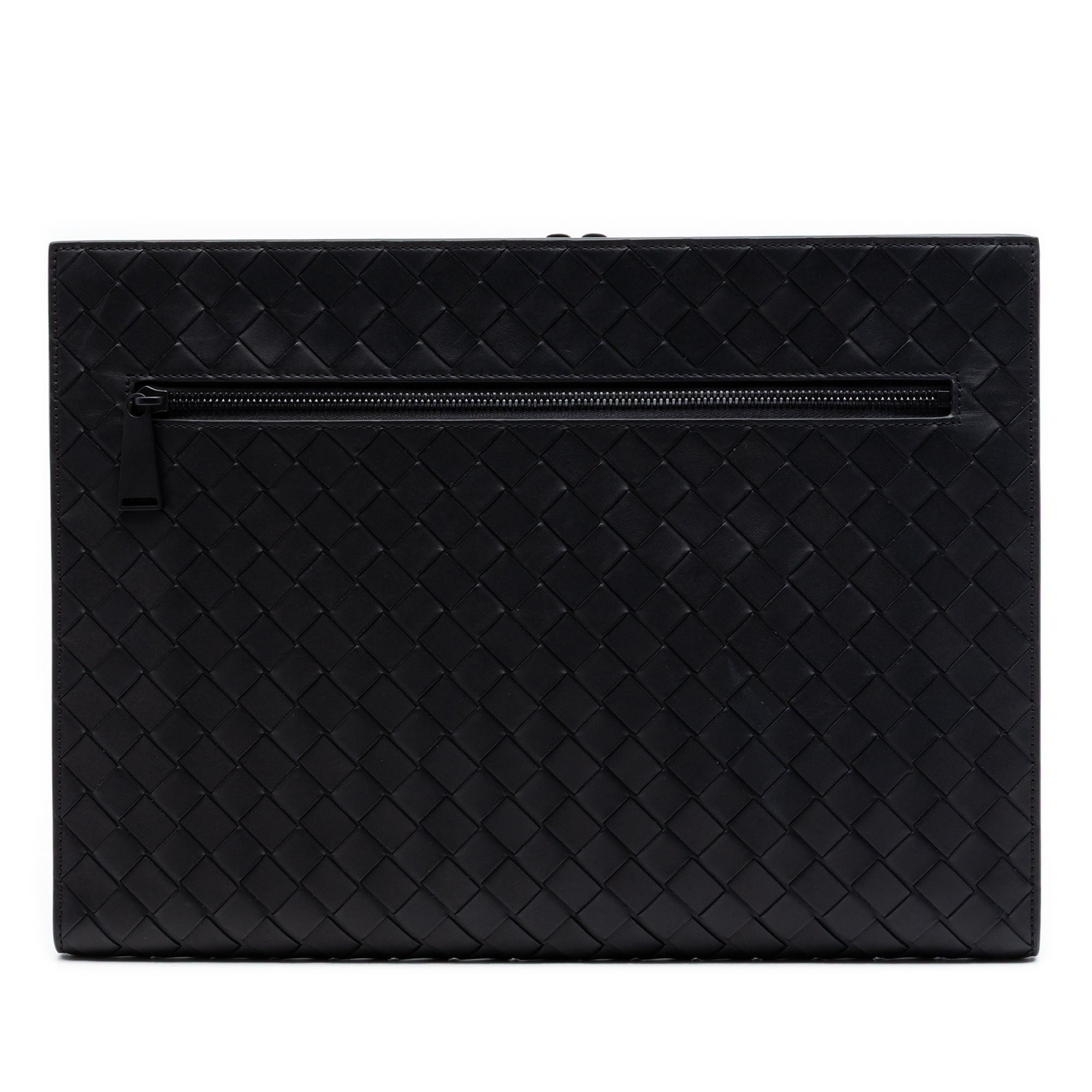 Calfskin Intrecciato Document Case - Image 1