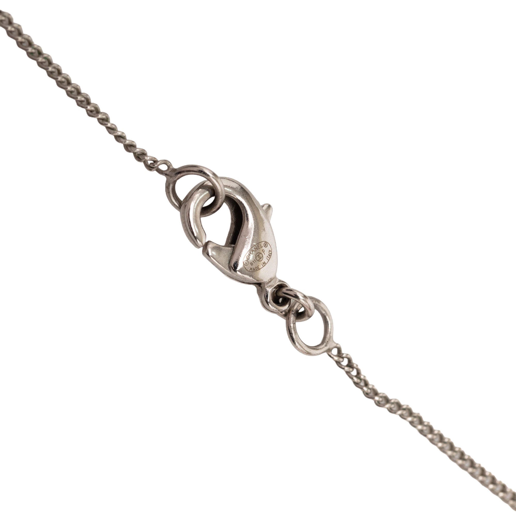 CC Brass Strass Ball Pendant Necklace - Image 4
