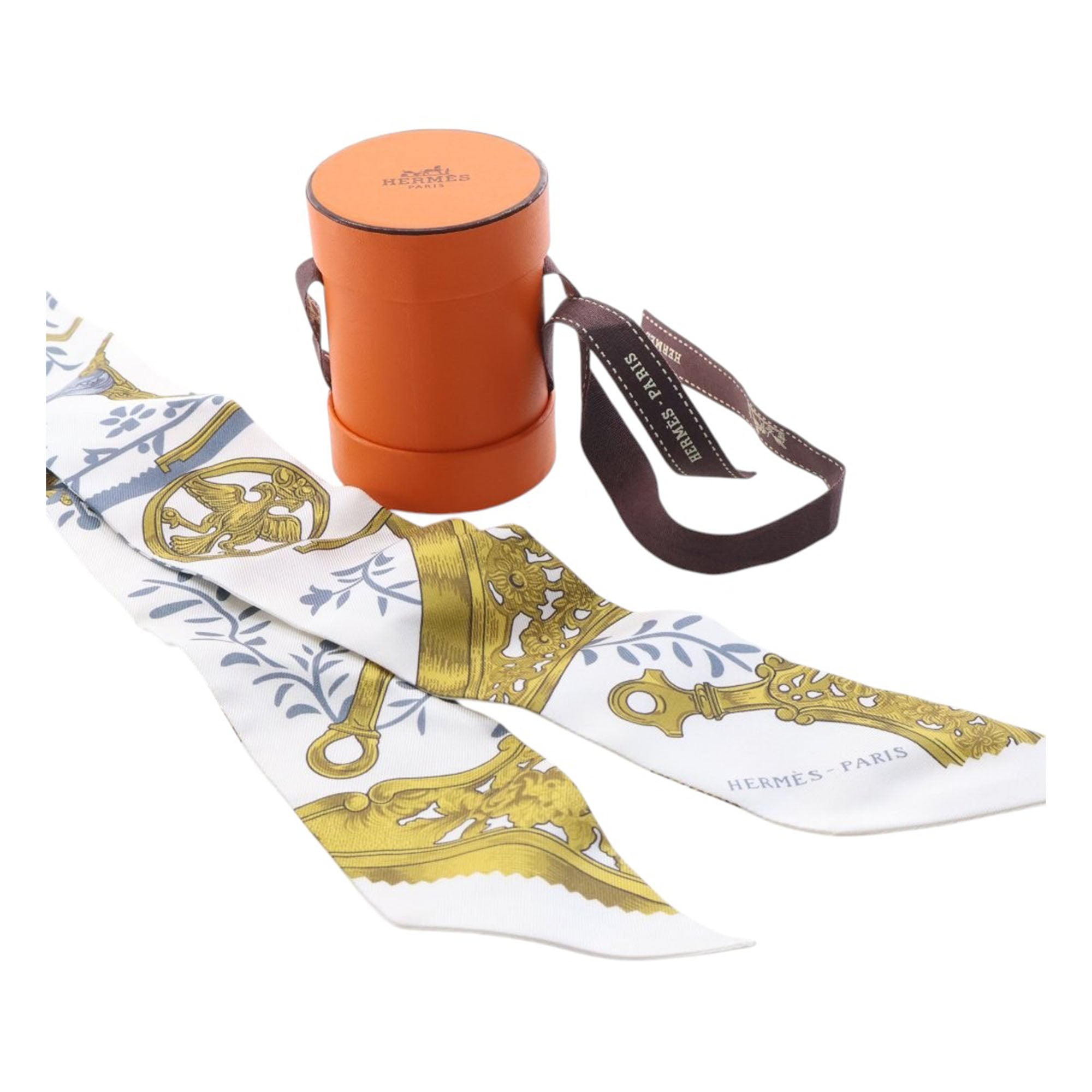 Etriers Remix Silk Twilly Scarf - Image 5
