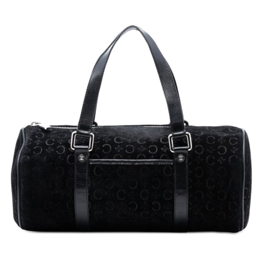 C Macadam Suede Handbag - Image 1