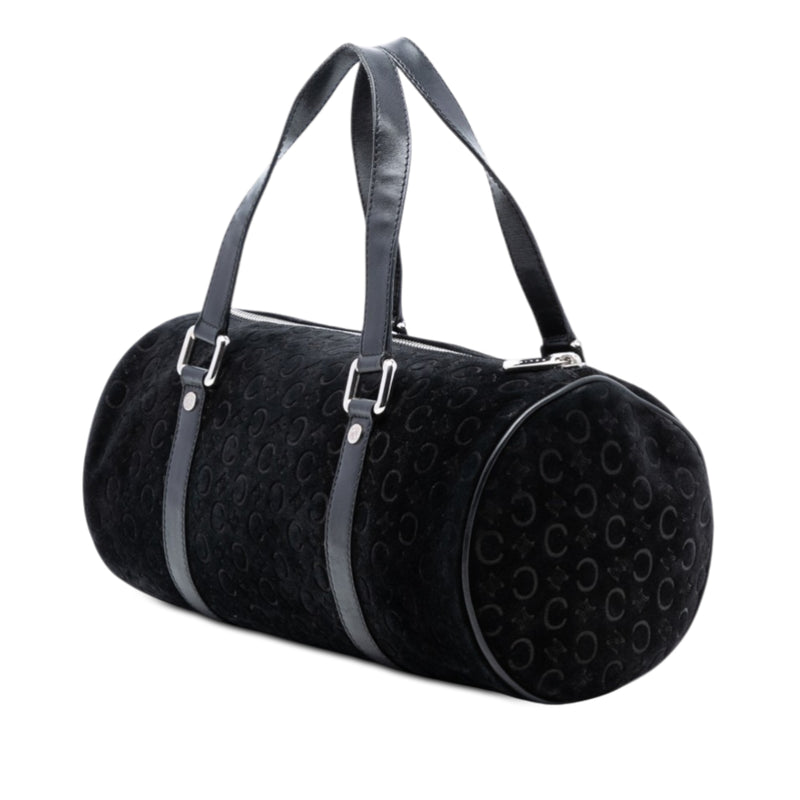 C Macadam Suede Handbag - Image 2