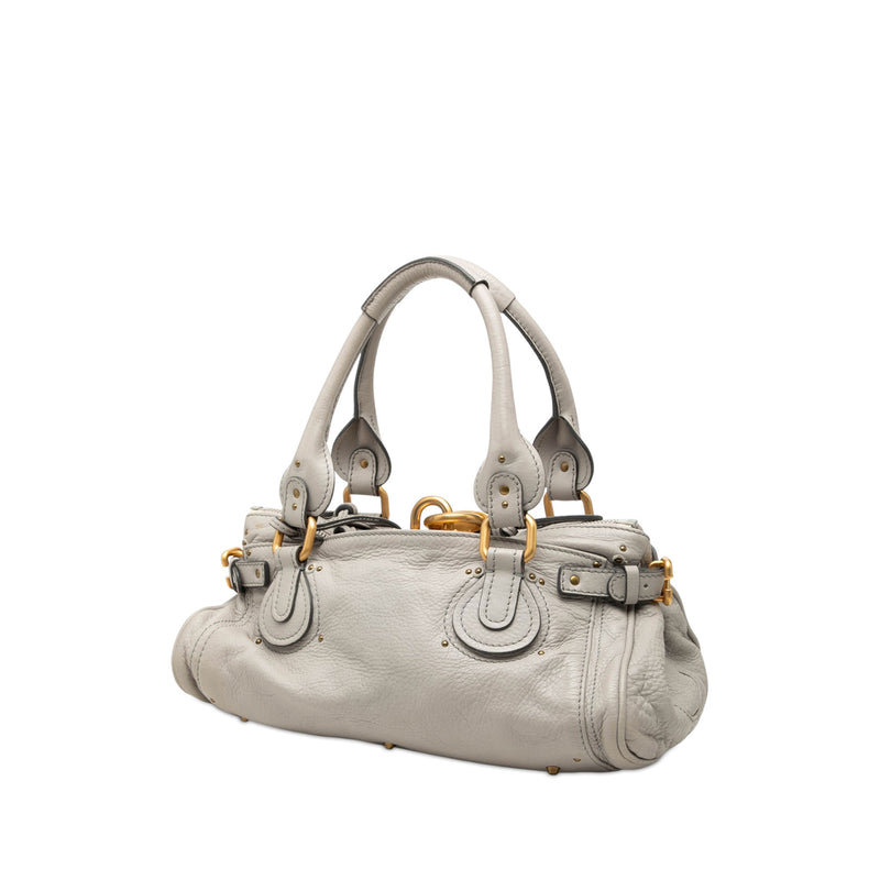 Leather Paddington Handbag - Image 2