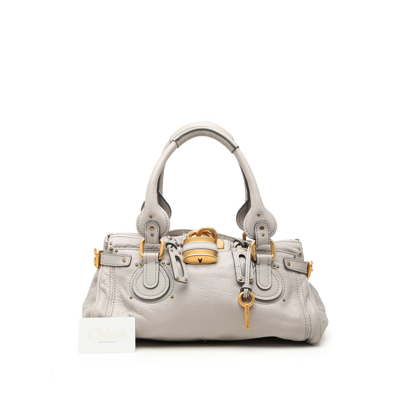 Leather Paddington Handbag - Image 7