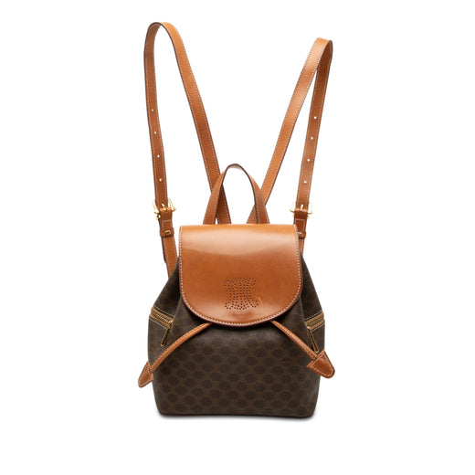 Macadam Coated Canvas  Backpack - Image 1