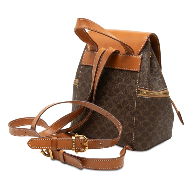 Macadam Coated Canvas  Backpack - Image 2