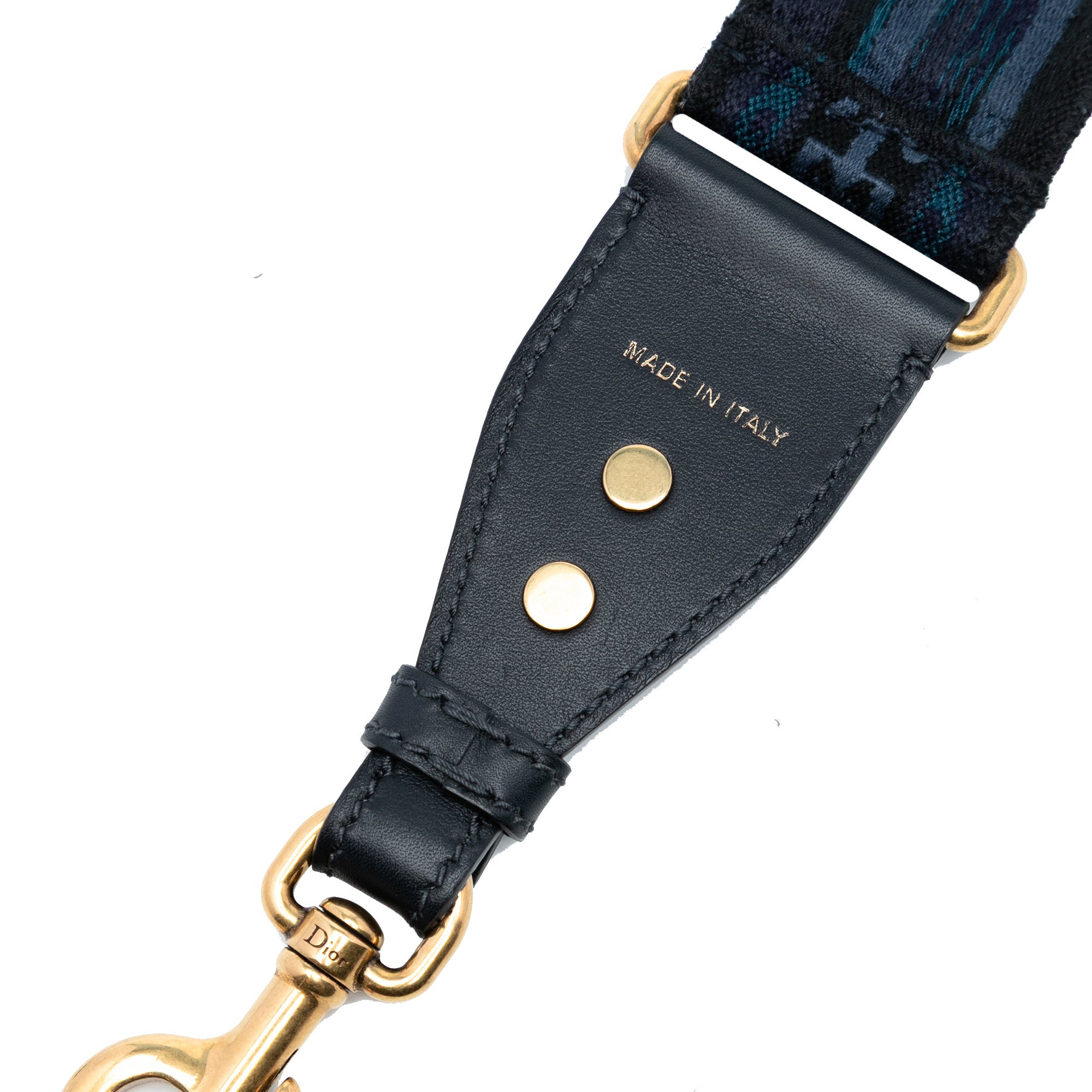 Studded Canvas Embroidered Bag Strap - Image 3