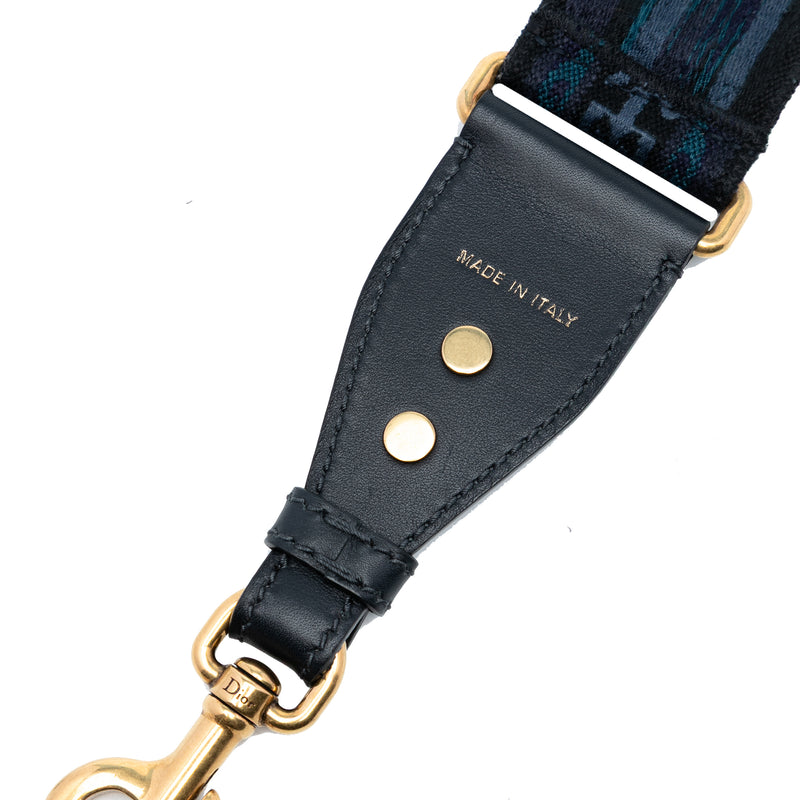 Studded Canvas Embroidered Bag Strap - Image 3