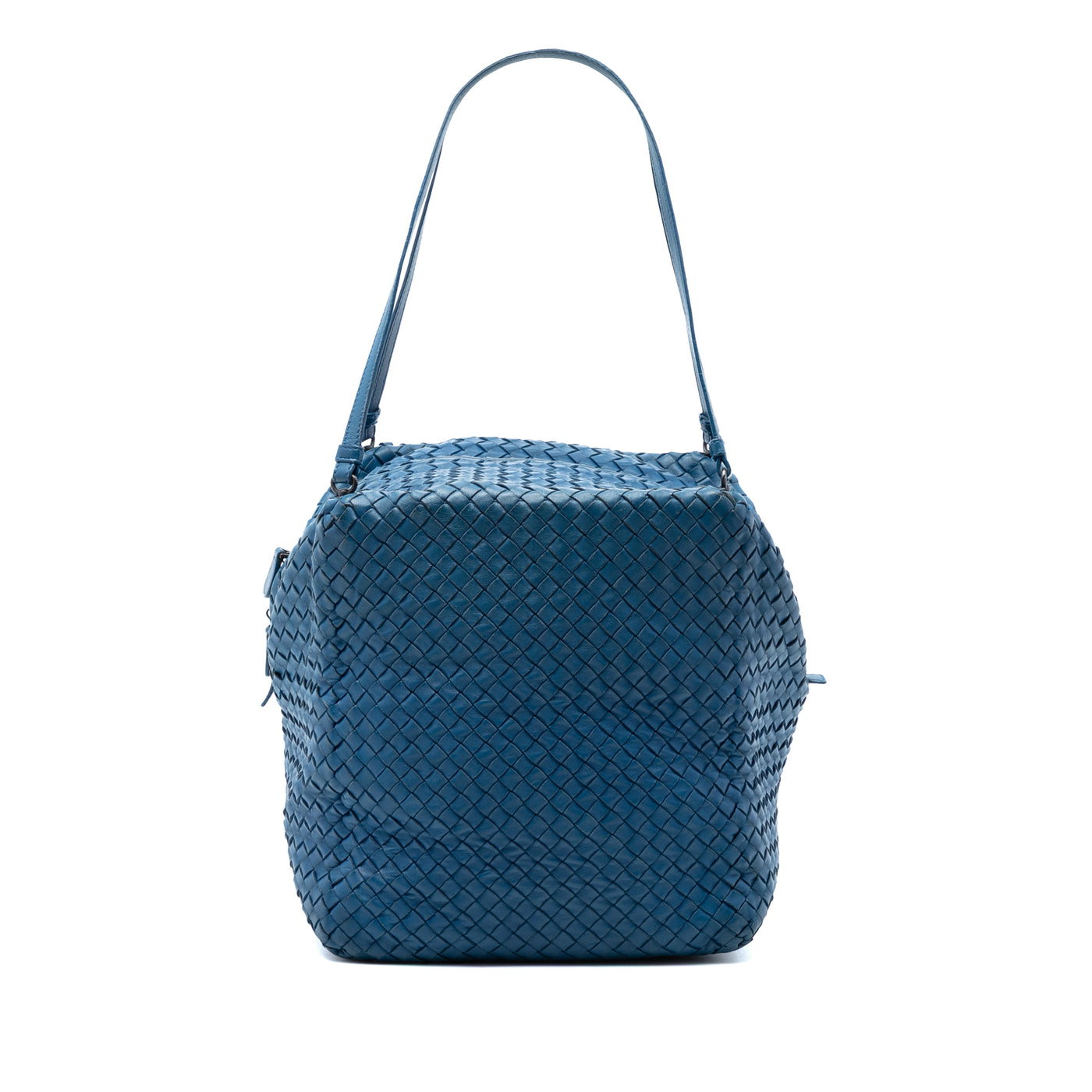 Nappa Intrecciato Cube Shoulder Bag - Image 1